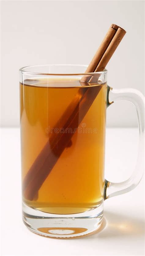 Whiskey Honey Lemon And Cinnamon Stick Combined For A Hot Toddy Drink