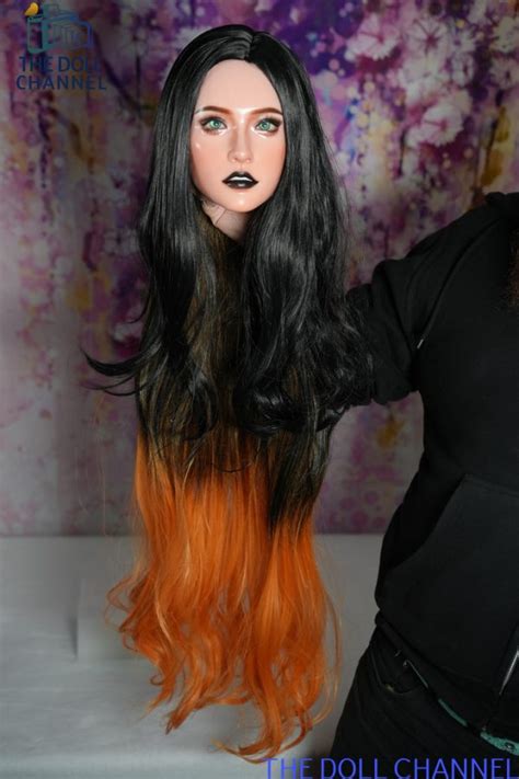 In Stock Elsa Babe Iwai Yuzuki Black Makeup Head Realistic Sex Dolls Store The Doll Channel