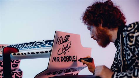 Doodle Bull F1 Champions Red Bull Collaborate With Artist Mr Doodle
