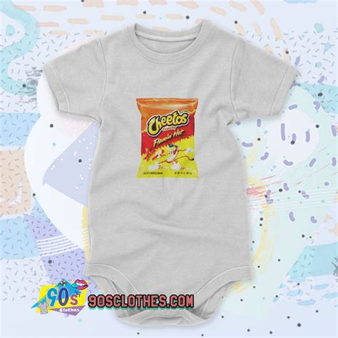 Cheetos Flamin Hot Cute Baby Onesies Baby Clothes Sclothes