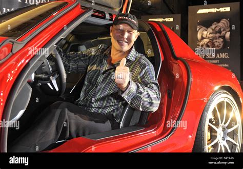 german  boxing champion axel schulz arrives   laureus media