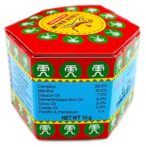 Tiger Balm Red Extra Strength Pain Relieving Ointment, 10g | Pricepulse
