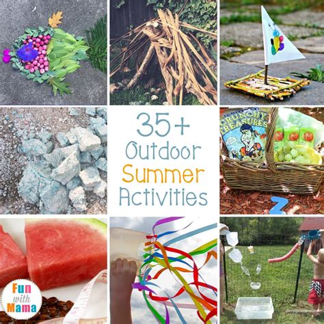 35+ Summer Fun Outdoor Activities To Help Kids Stay Entertained and ...