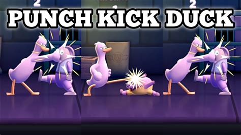 PUNCH KICK DUCK Pertarungan Bebek Melawan Hewan Lain YouTube