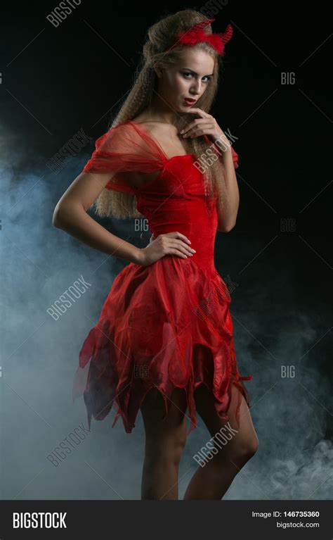 Halloween Sexy Blonde Image Photo Free Trial Bigstock
