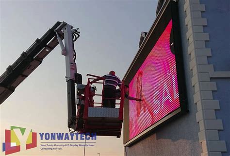 China Factory Selling Led Backdrop Rental Outdoor Front Maintain Led