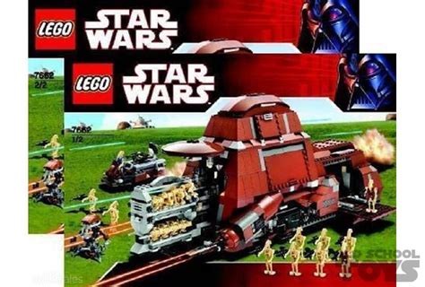Lego 7662 Star Wars Trade Federation MTT en doos | Old School Toys
