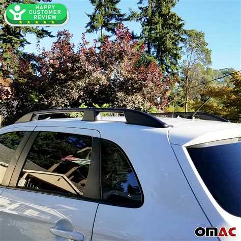 For 2011 2021 Mitsubishi Outlander Sport Roof Rack Side Rails And Cross — Omac Shop Usa Auto