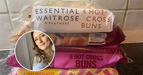 I Tried Tesco Waitrose Lidl And Sainsbury S Hot Cross Buns And One Of Them Is Fit For The
