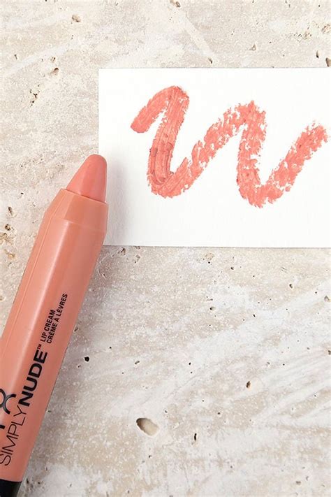 NYX Simply Nude Lip Cream Peaches Lip Cream Liquid Lipstick 6 50