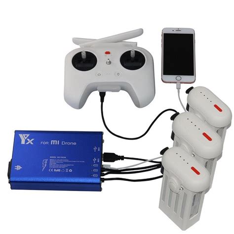 RC Drone Battery Charger 3 Channels Battery Controller Phones Fast