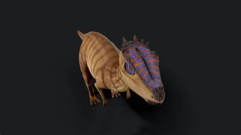 D Model Dracorex Dinosaur Animated Low Poly Turbosquid