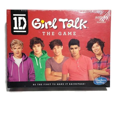 New Hasbro 2012 One Direction Girl Talk Board Game Ages 8 And Up Ebay