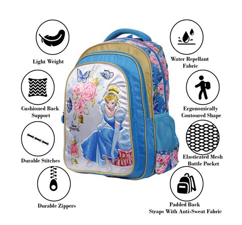Shop Disney Princess Travel In Style 18" Backpack Bags for Girls age 3Y ...
