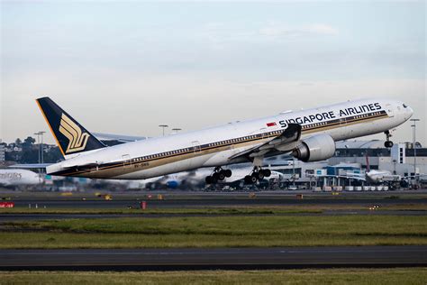 V Sws Singapore Airlines Boeing Er Yssy Airline Flickr