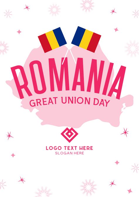 Romania Great Union Day Letterhead Brandcrowd Letterhead Maker