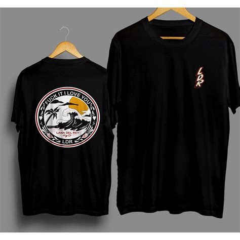 Camiseta Lana Del Rey Fuck It I Love Youeabeabny Shopee Brasil
