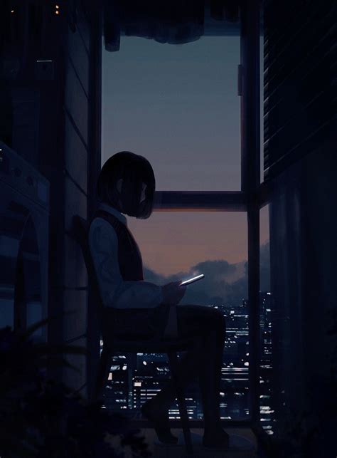 Anime Balcony Wallpapers Wallpaper Cave
