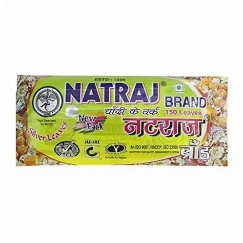 Edible Silver Leaves At Rs 1000pack Silver Varakh In Amroha Id