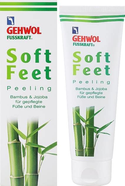 Gehwol Fusskraft Soft Feet Peeling Пилинг для ног "Бамбук и жожоба ...