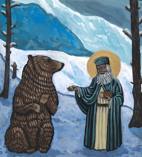 Paint Icon Quote Of The Week First Snow Orthodoxy Folk Tales Sign