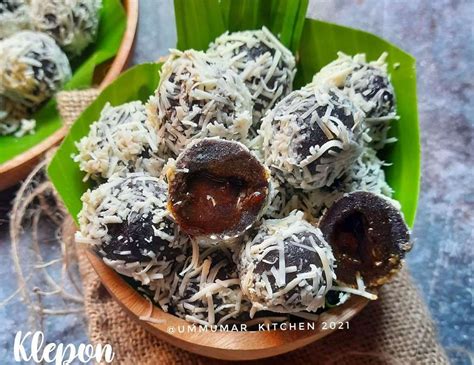 Resep Klepon Lembut Dan Kenyal Dengan Isian Gula Merah Yang Lumer Di