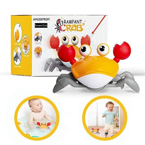 Краб игрушка который ходит и плавает механический Краб-амфибия Trendz ...