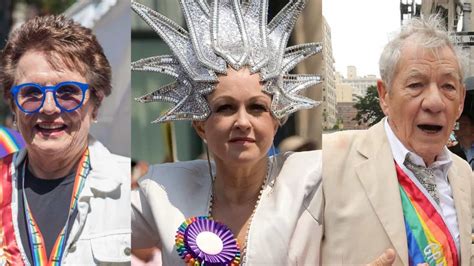 Las Estrellas Que Lo Dan Todo En Desfiles Del Orgullo Gay
