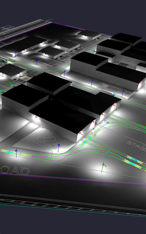 commercial lighting visual technologies