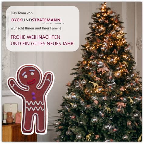 Frohe Weihnachten Und Ein Gutes Neues Jahr Dyck Stratemann