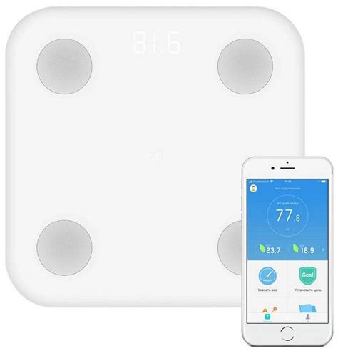 Купить Умные весы Xiaomi Bluetooth 4.0 Smart Weight Scale XMTZC05HM в ...