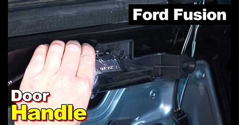 Understanding The Door Parts Diagram Of The 2010 Ford Fusion