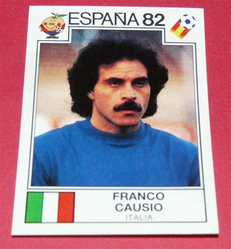 Causio Italia Espana Football Panini World Cup Story