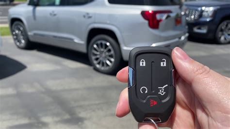 How To Remote Key Fob For 2020 Gmc Acadia Youtube