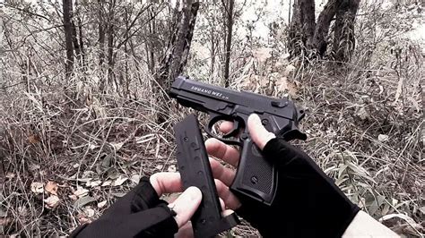 Обзор на страйкбольный пистолет Beretta (SHUANG WEI c.18+) Демо версия ...