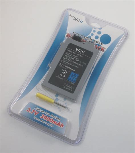 Wii U GamePad Rechargeable Battery WUP 012 Compatible