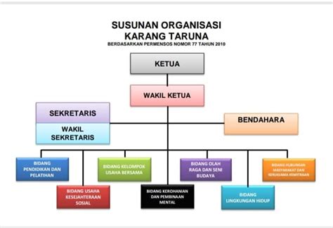 Struktur Organisasi Karang Taruna Rak Gondola Minimarket Supermarket
