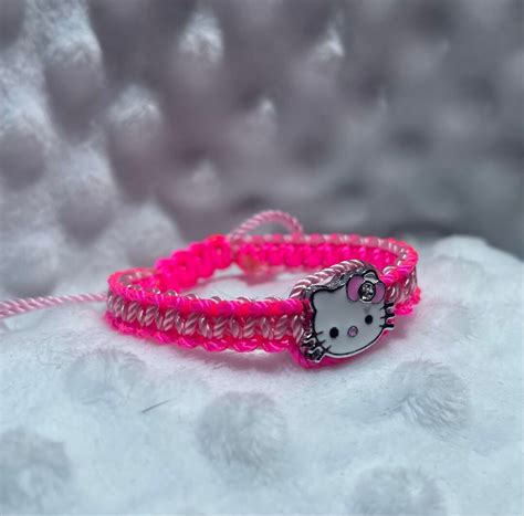 Hello Kitty Charm Bracelet Set Tiktok Viral Jewelry Custom
