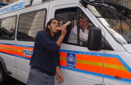 Russell Brand Dildo Front Police Van Editorial Stock Photo Stock Image Shutterstock