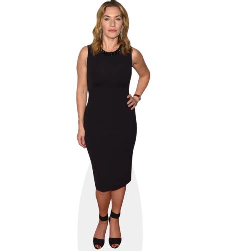 Kate Winslet Black Outfit Pappaufsteller Celebrity Cutouts