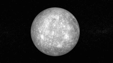 Realistic Mercury Planet Animation On Space Stock Footage Video (100% ...