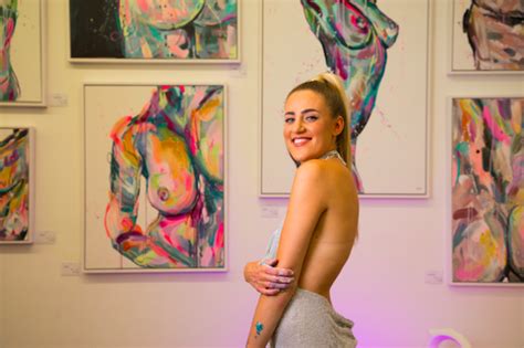 Sophie Tea Launches Send Nudes Collection In Sydney With Naked Window