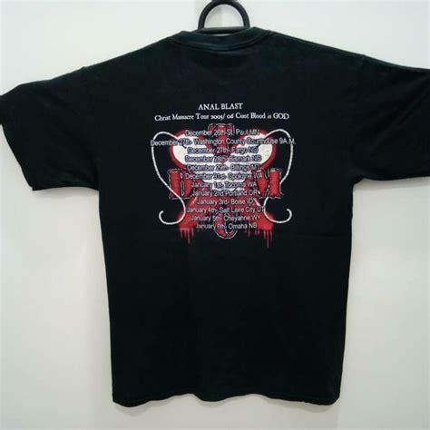 Anal Blast Band Shirt Size On Tag Large Brand Tag Depop