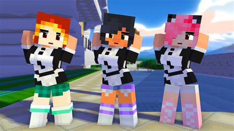 Super Idol Me Too Yay Arigato Maid Aphmau Kim And Kc Minecraft Animation Shorts Youtube