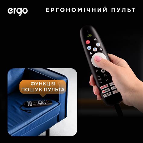 Новые технологии телевизоров ERGO: QLED+, miniLED и Google TV