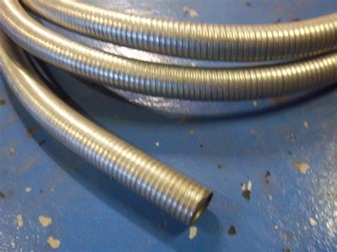 EXHAUST FLEX PIPE 1 1 4 ID X 4 FT Flexible Steel Tubing 1 25 Inch EBay