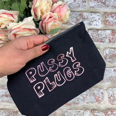 Pussy Plugs Tampon Bag Period Pouch Sanitary Holder Etsy UK