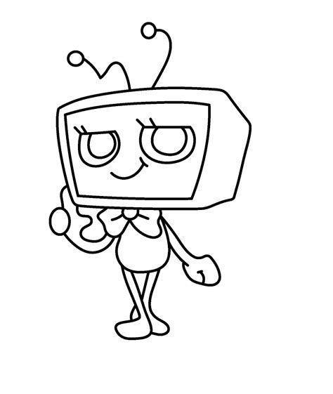 Printable Kawaii Dandy’s World Coloring Page – Free download and print