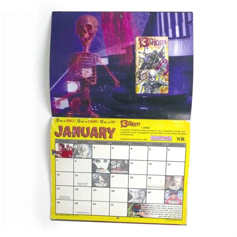 I Want This Home Video Horrors 2024 Calendar Grimmfest