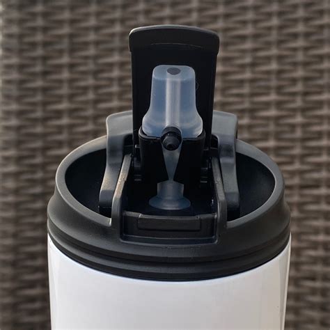 20oz Flip Top Skinny Straight Sublimation Tumbler (white) – Flip This